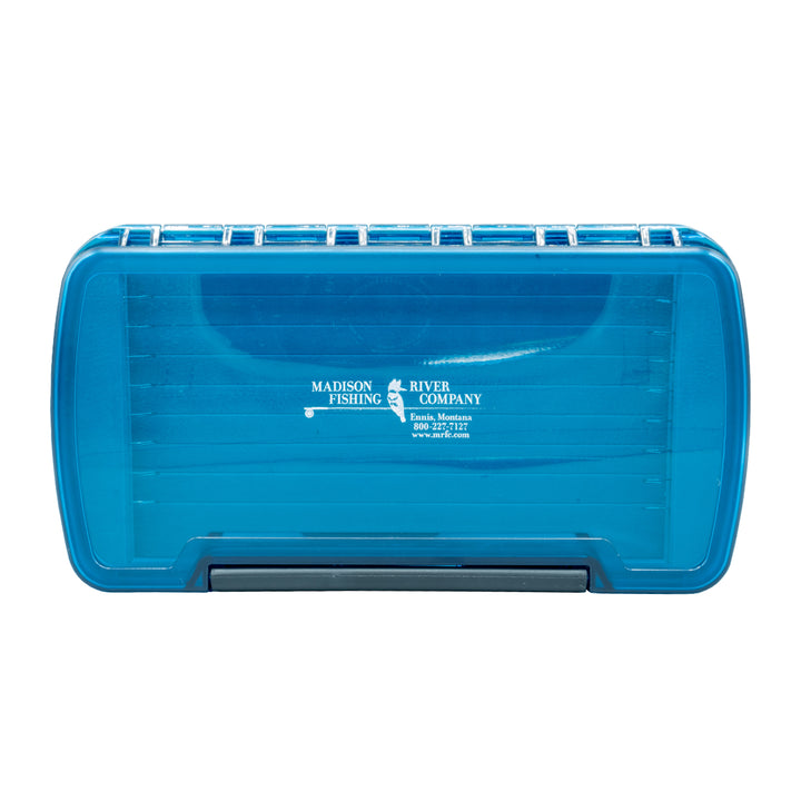 MRFC Logo Teton Articulated Fly Box Blue - Madison River Fishing Company