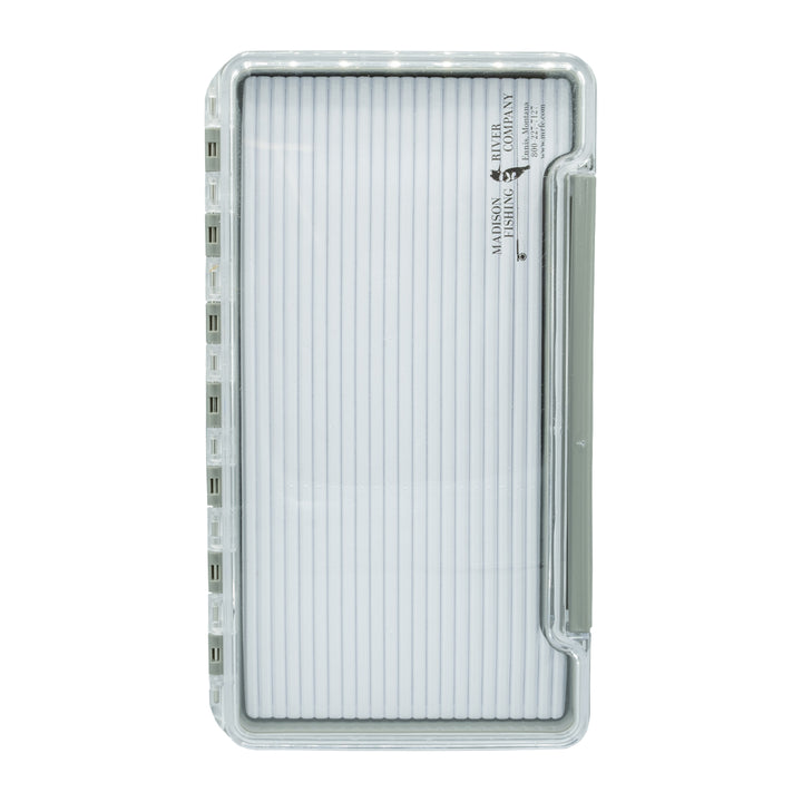 MRFC Logo XL Slim w/Sure-Lock Ridge Foam Fly Box - Madison River Fishing Company