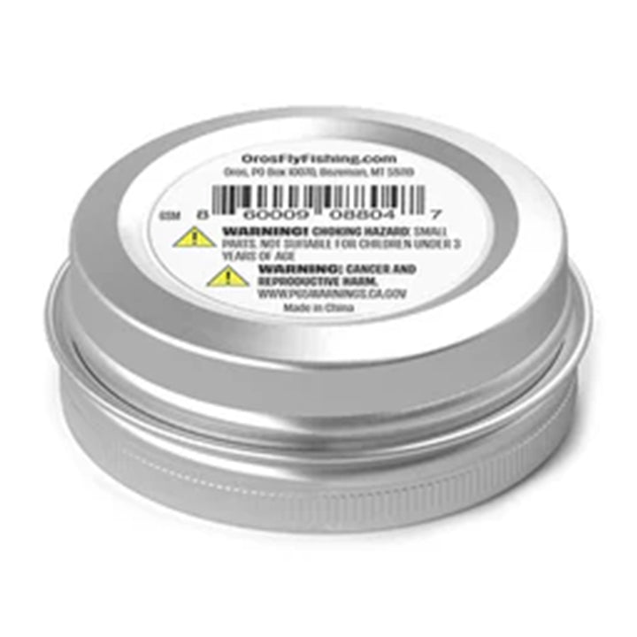 Oros 6-Pack Strike Indicator Aluminum Jars Multi-Color Large - Madison River Fishing Company