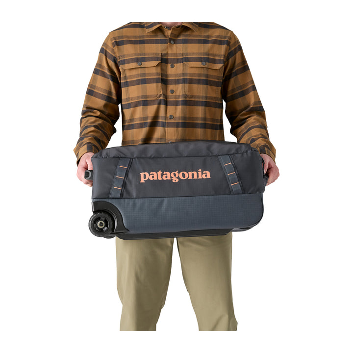 Patagonia Black Hole Wheeled Duffel 40L Smolder Blue - Madison River Fishing Company