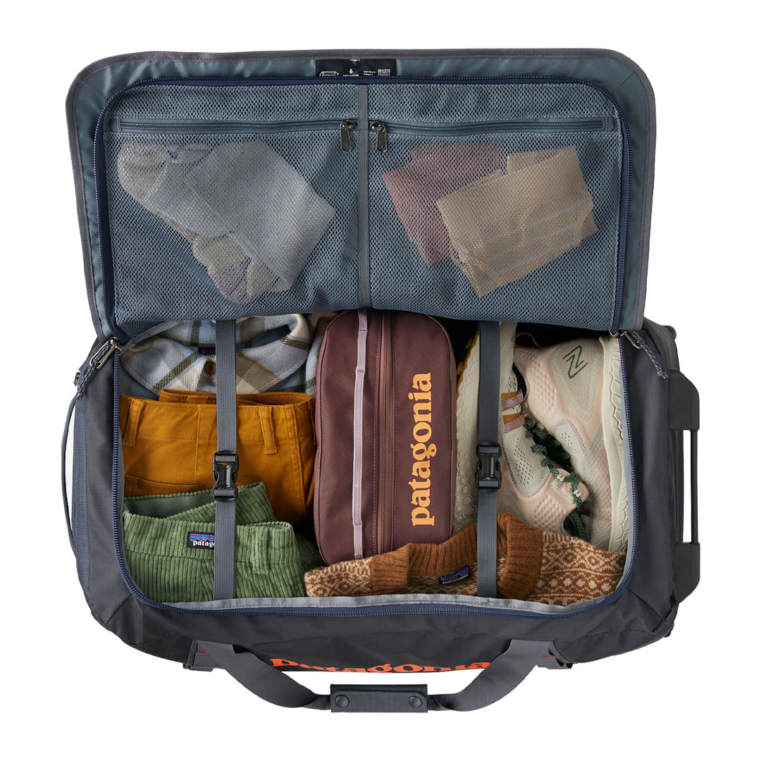 Patagonia Black Hole Wheeled Duffel 70 Liter Smolder Blue