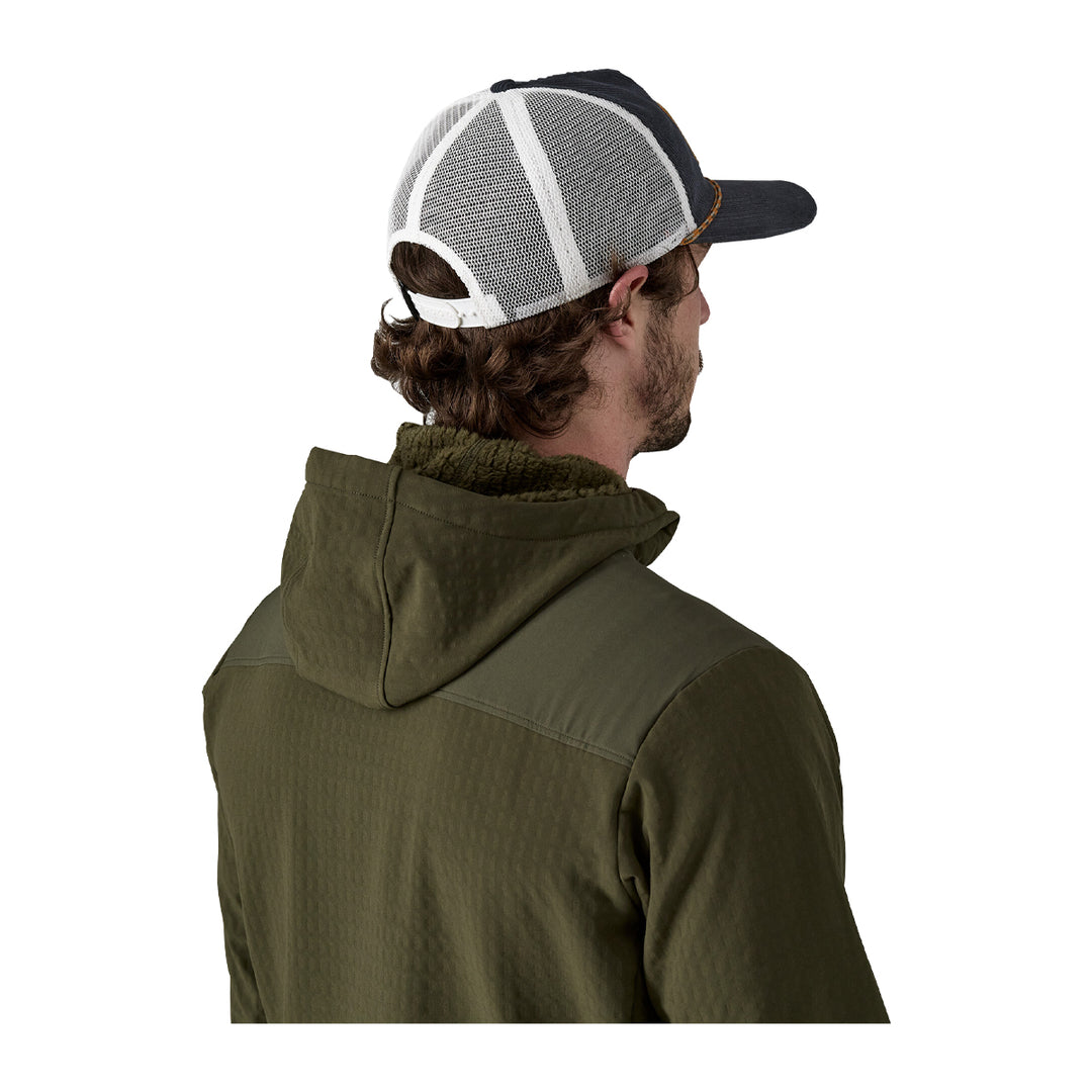 Patagonia Fly Catcher Hat Casting Logo: Smolder Blue - Madison River Fishing Company