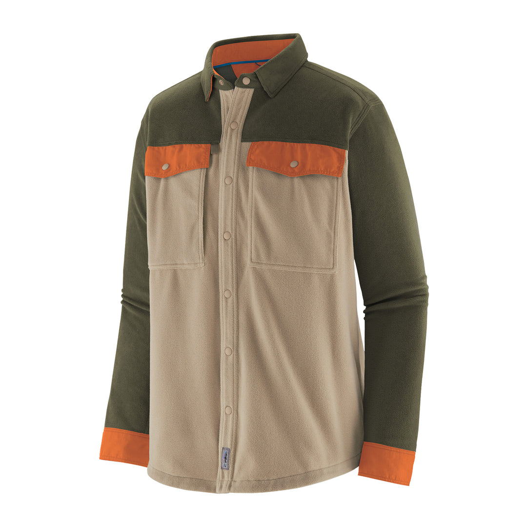 Patagonia L/S Early Rise Snap Shirt Seabird Grey