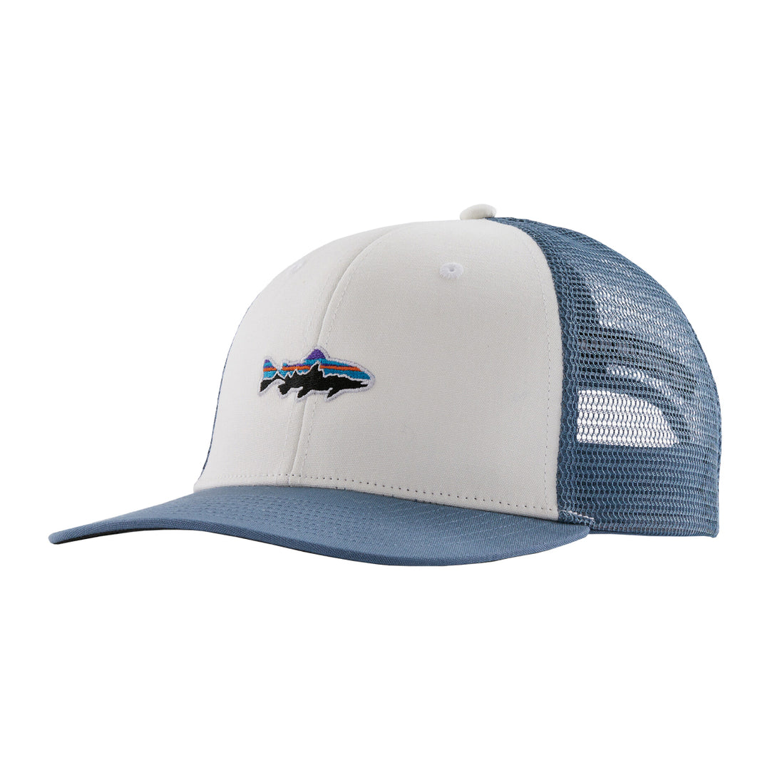 Patagonia Stand Up Trout Trucker Hat White