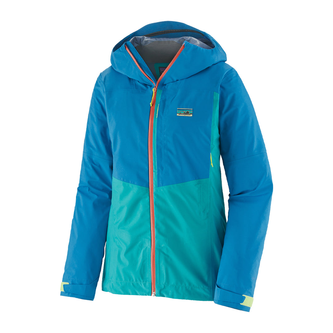 Patagonia Women's Boulder Fork Rain Jacket Subtidal Blue