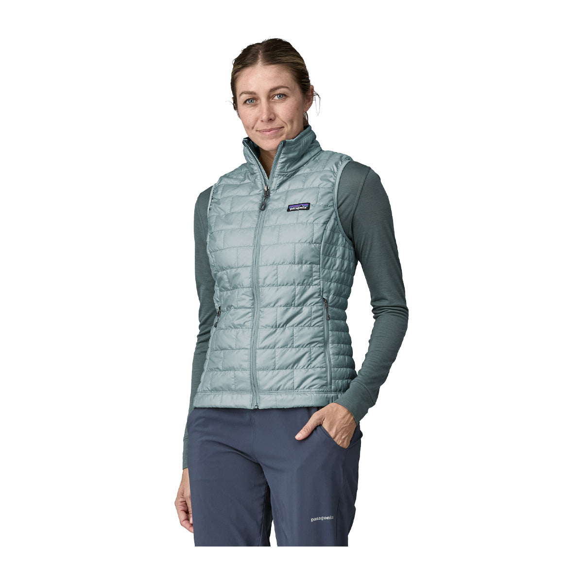 Patagonia Womens Nano Puff Vest Thermal Blue – Madison River