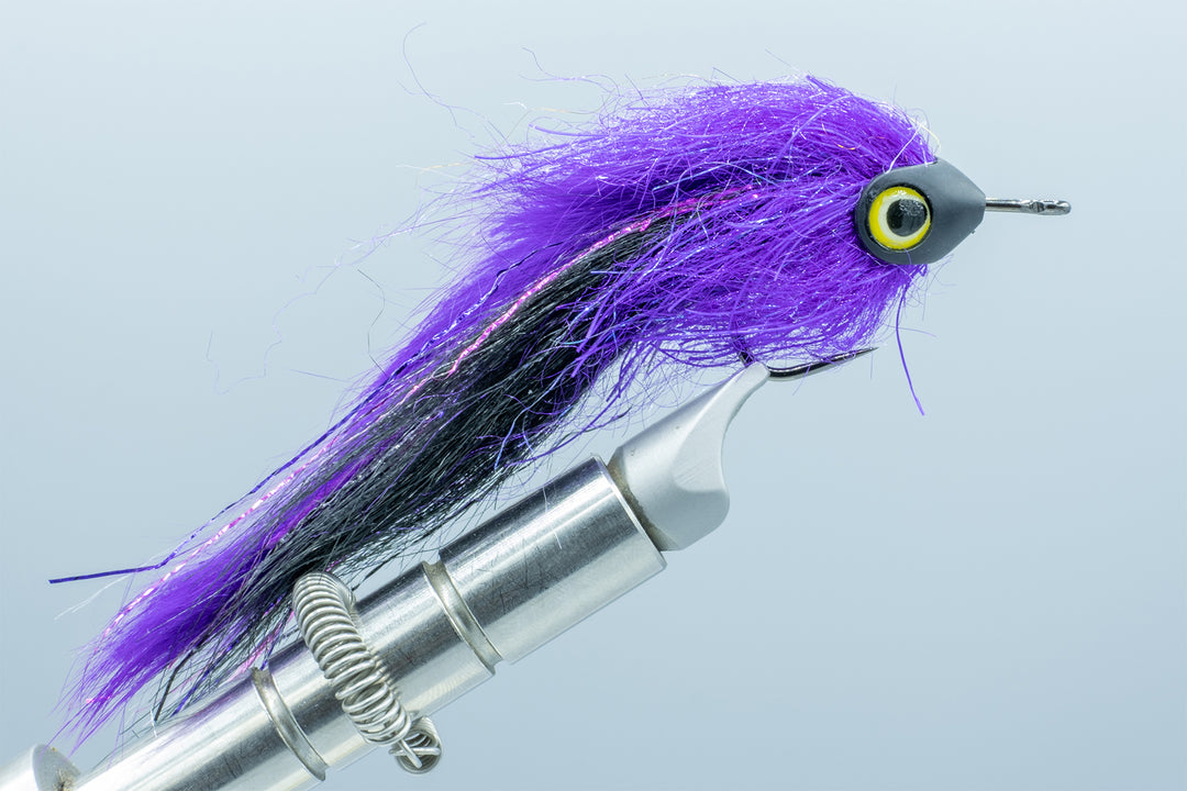 black magic fishing reels Bevan's Black Magic Tarpon Black/Purple #2/0 – Madison River Fishing Company