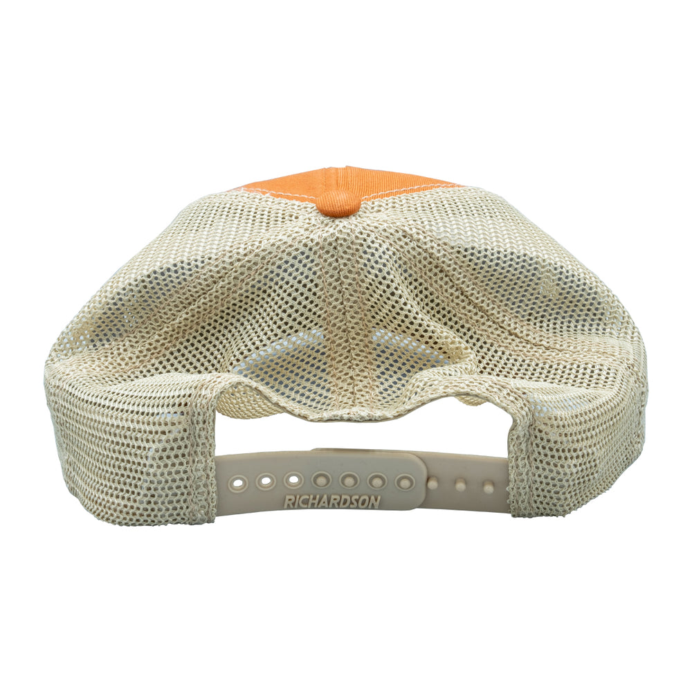 MRFC Logo 111 Trucker Tex Orange/Khaki