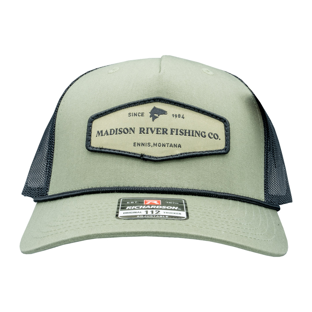 Richardson MRFC Logo 112 FPR Loden/Black Rope - Madison River Fishing Company