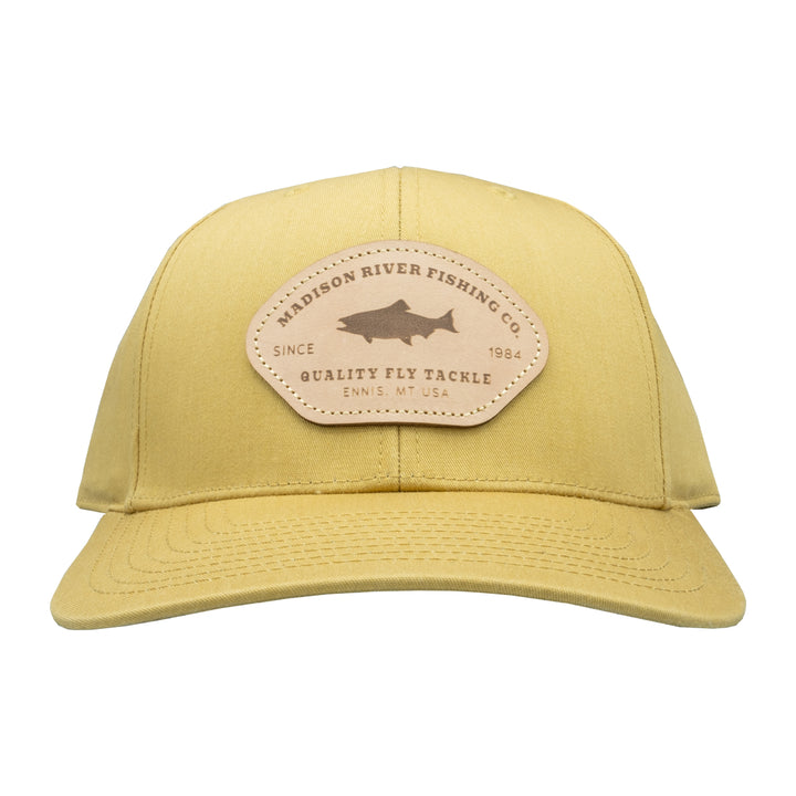 MRFC Logo 312 Hat Amber Gold - Madison River Fishing Company
