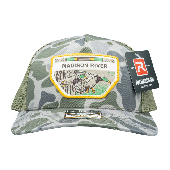 MRFC Logo Casey Underwood Mallards 112PFP March Duck Camo/Loden - Madison River Fishing Company