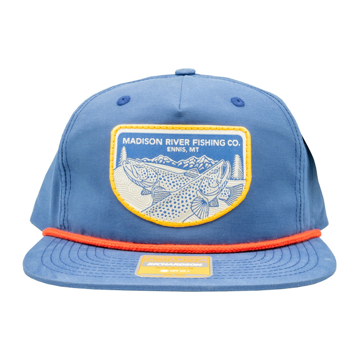 MRFC Logo Casey Underwood Midnight Sippers 256 Navy/Red Rope - Madison River Fishing Company