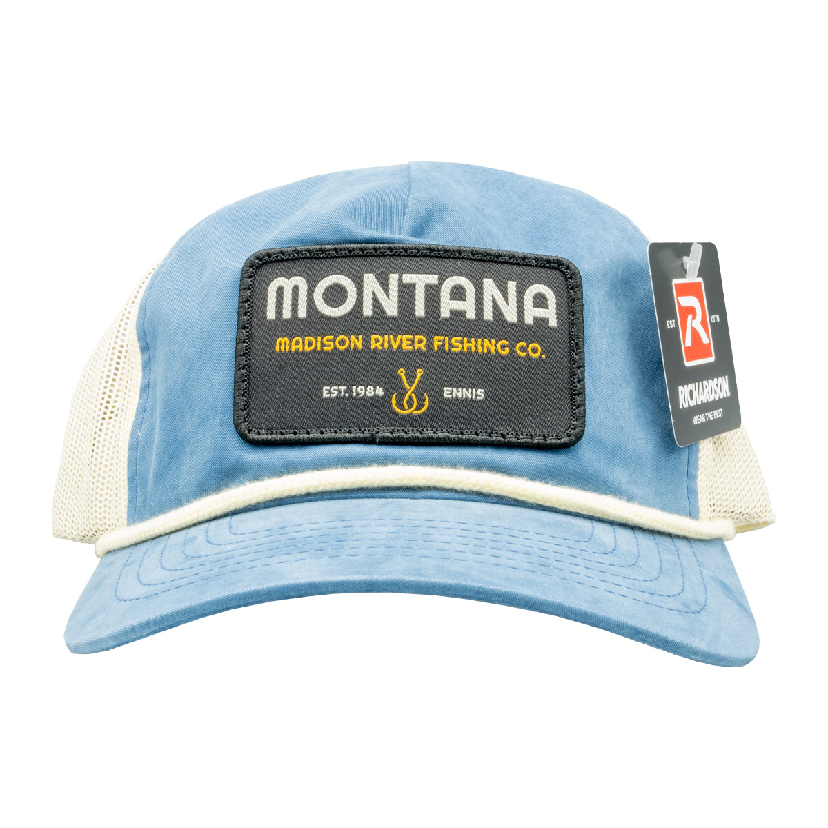 Mrfc MRFC Logo Montana Patch 939 Legion Blue/Sand/Cream – Madison River ...