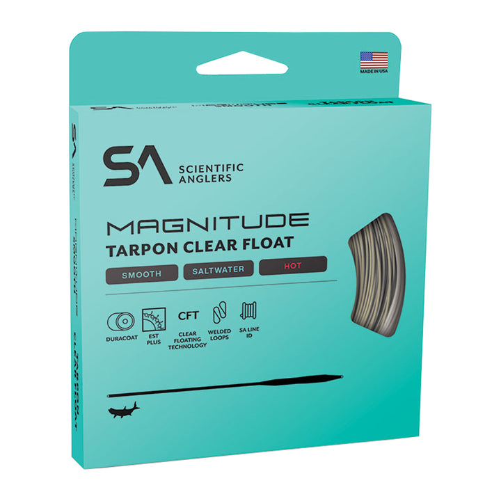 Scientific Anglers Magnitude Smooth Tarpon Fly Line 12' Clear - Madison River Fishing Company