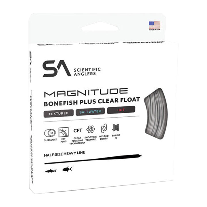 Scientific Anglers Magnitude Textured Bonefish Plus Fly Line Full Clear - Madison River Fishing Company