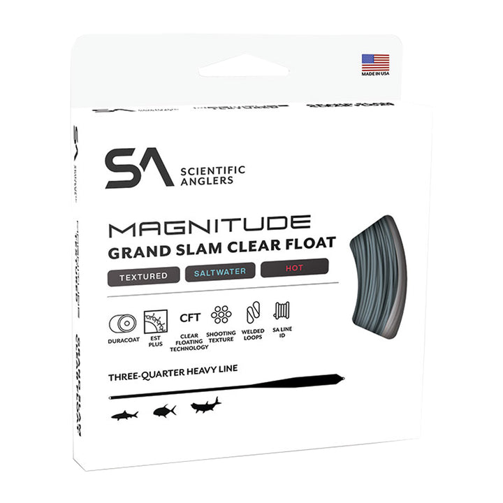 Scientific Anglers Magnitude Textured Grand Slam Fly Line Full Clear - Madison River Fishing Company