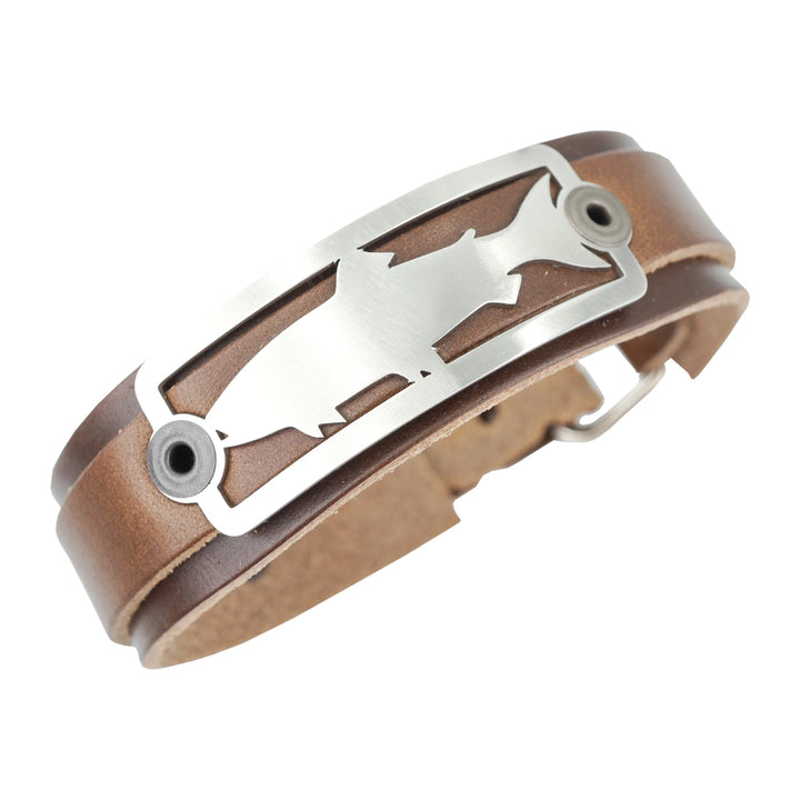 Sight Line Provisions Classic Bracelet Trout 2.0 Horween Brown - Madison River Fishing Company