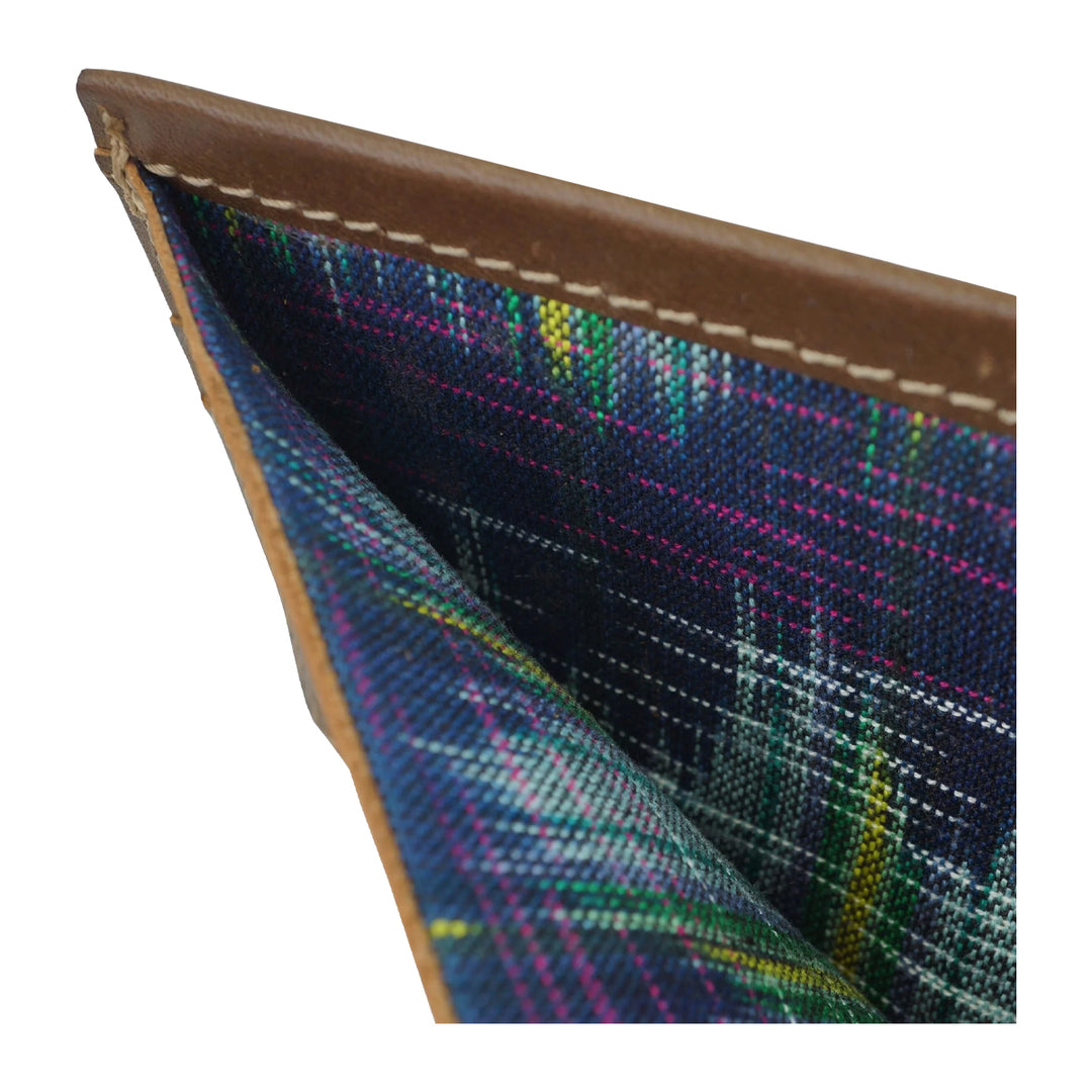 Sight Line Provisions Trout & Textile Wallet Brown - Madison River Fishing Company