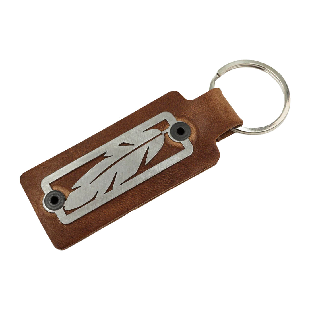 Sight Line Provisions Key & Gear Fob Feather