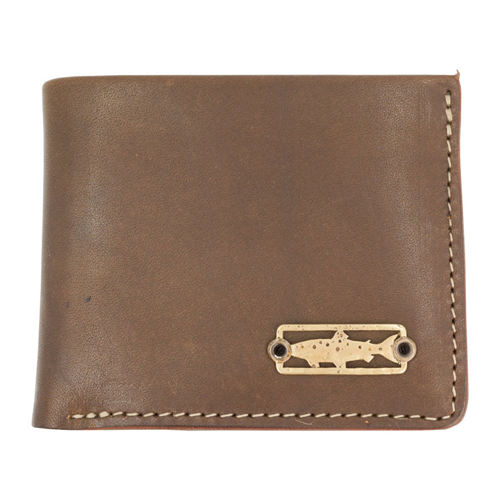 Sight Line Provisions Trout & Textile Wallet Brown - Madison River Fishing Company