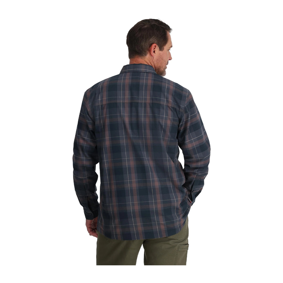 Simms Coldweather LS Shirt Selvedge Logan Plaid - Madison River Fishing Company