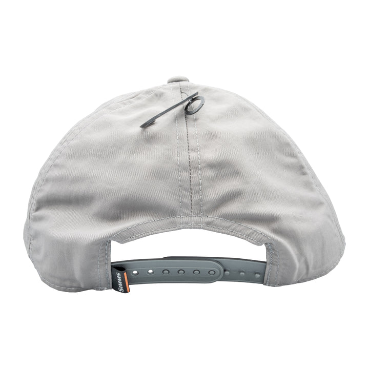 Simms MRFC 40th Logo Captain's Cap Slate - Madison River Fishing Company