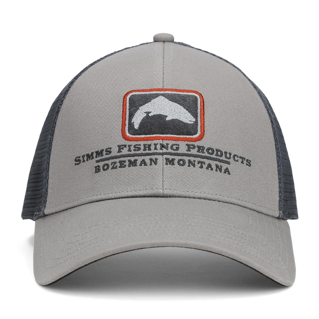 Simms Trout Icon Trucker Cinder - Madison River Fishing Company