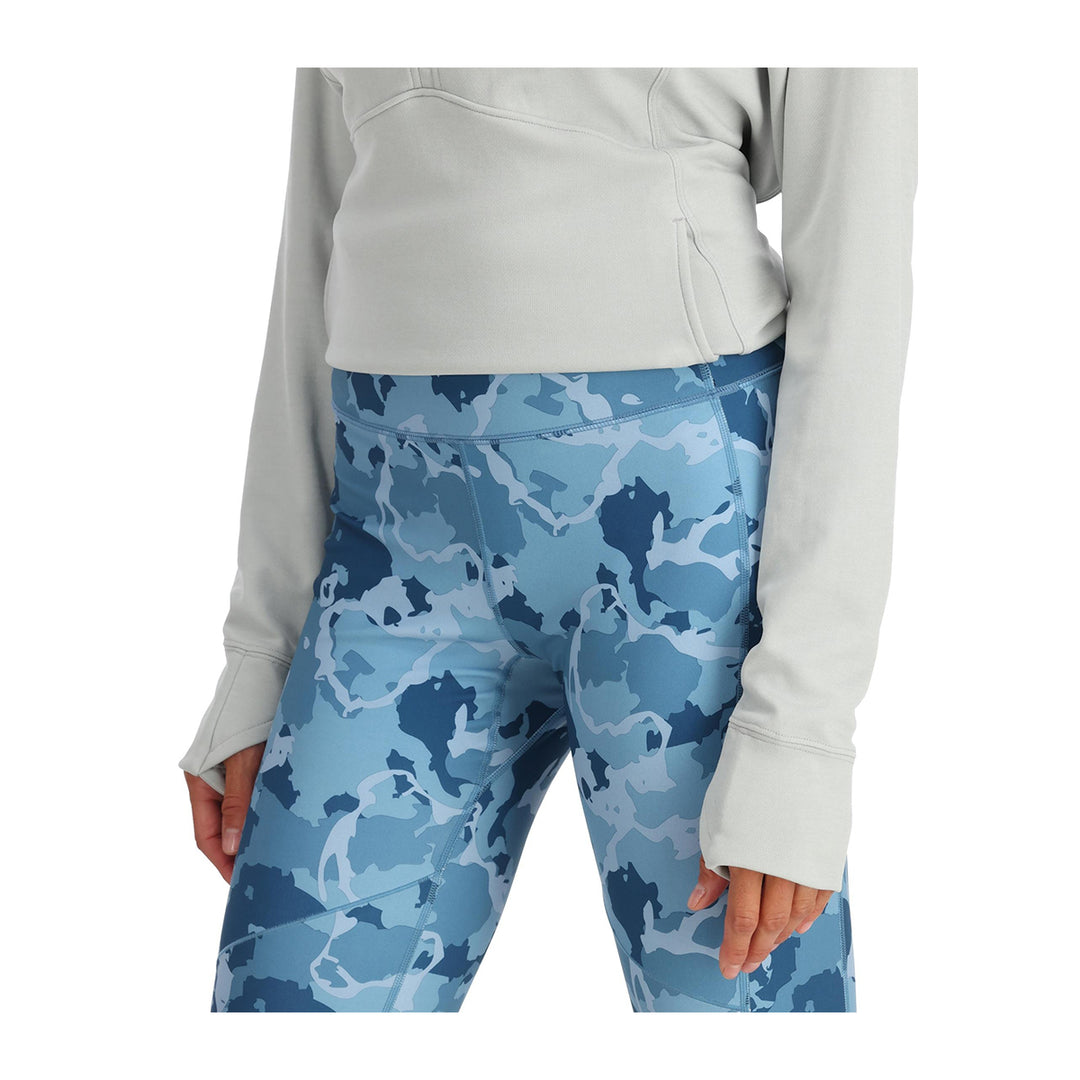 Simms Women's BugStopper Legging Regiment Camo Neptune - Madison River Fishing Company
