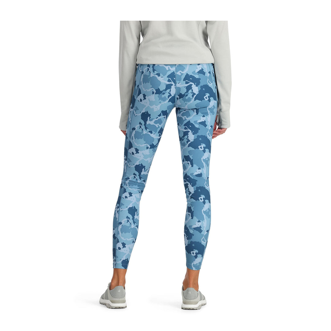 Simms Women's BugStopper Legging Regiment Camo Neptune - Madison River Fishing Company