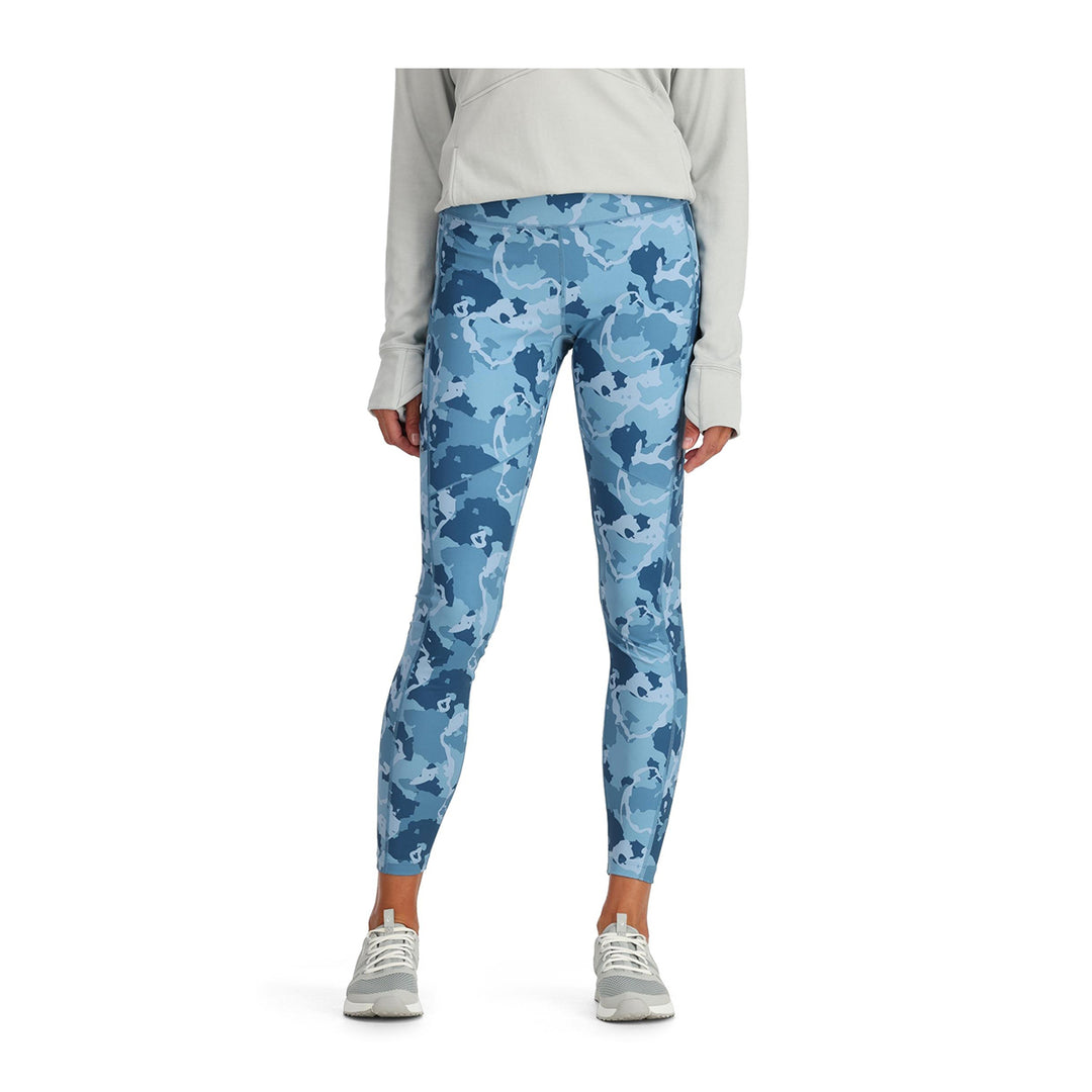 Simms Women's BugStopper Legging Regiment Camo Neptune - Madison River Fishing Company
