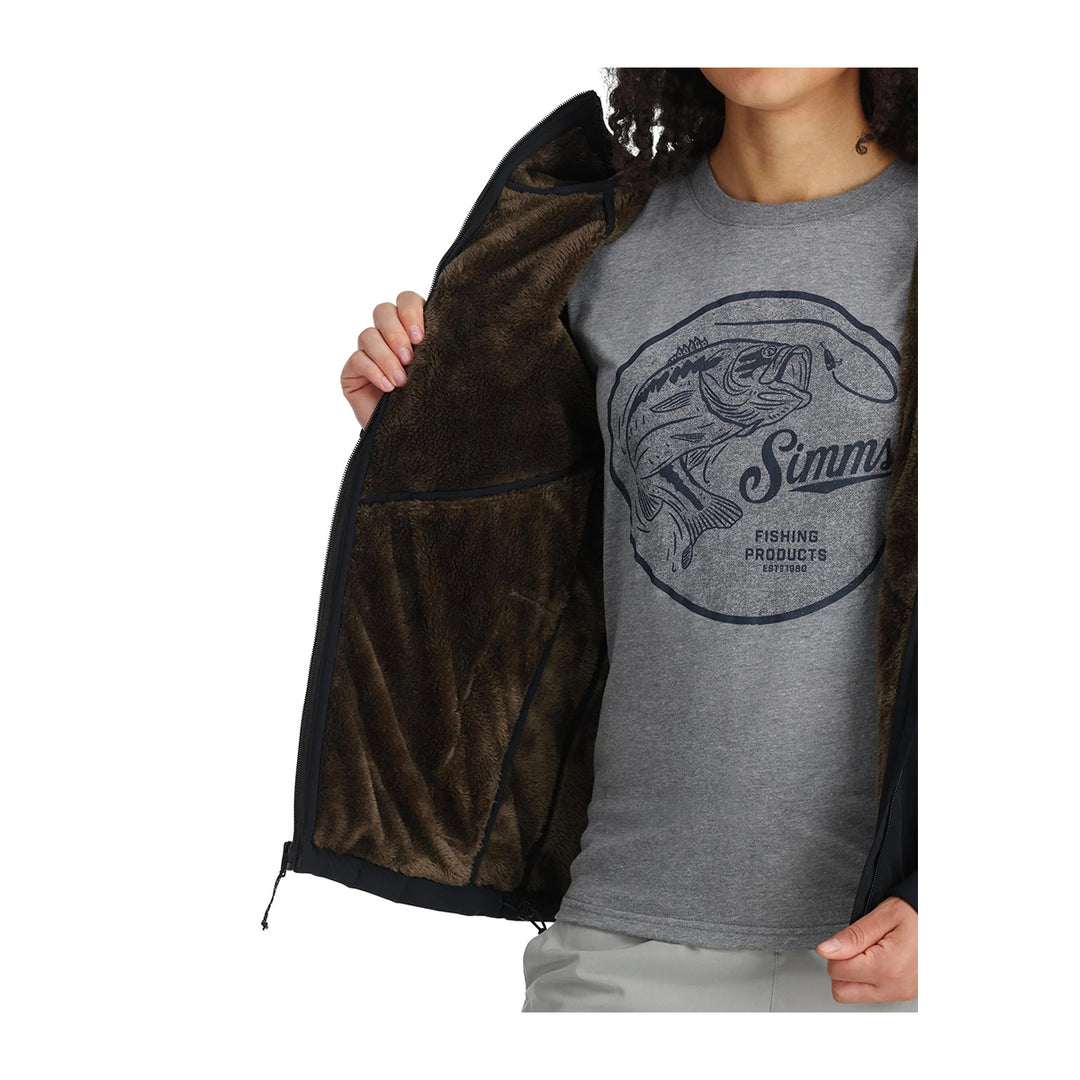 Simms Womens Tamarack Hoody Black - Madison River Fishing Company