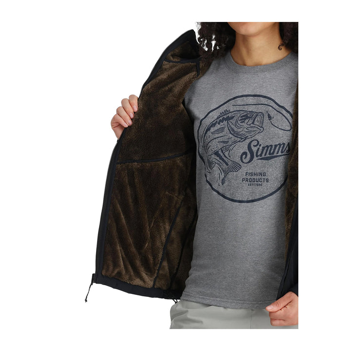 Simms Womens Tamarack Hoody Black - Madison River Fishing Company
