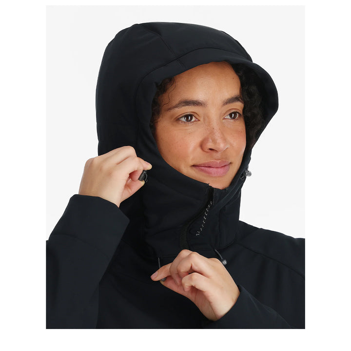 Simms Womens Tamarack Hoody Black - Madison River Fishing Company