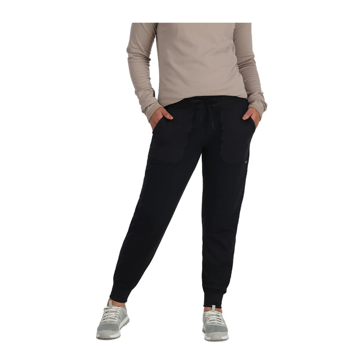 Simms Womens Thermal Jogger Black - Madison River Fishing Company