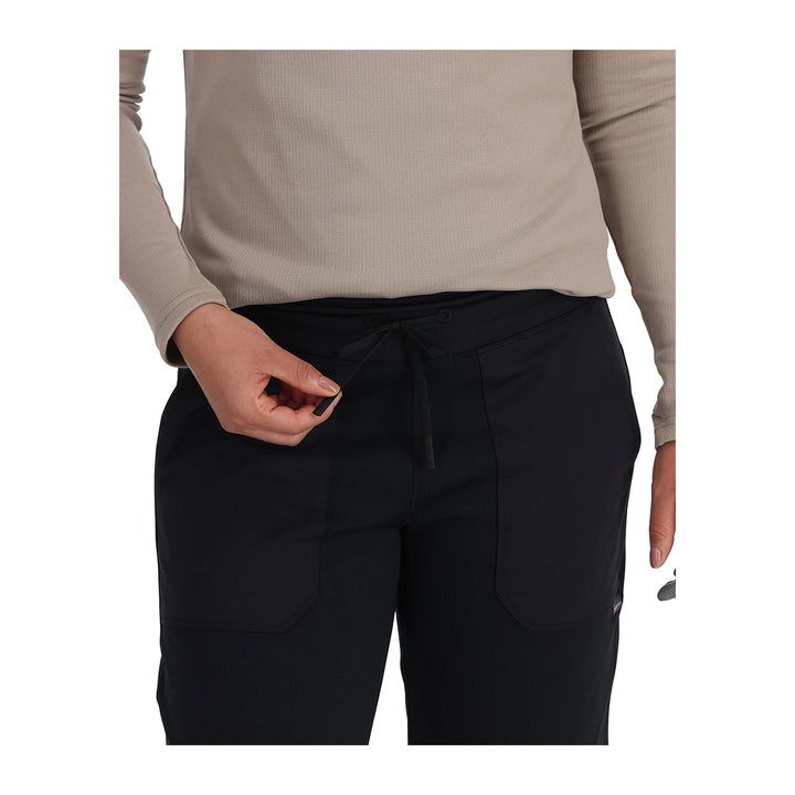 Simms Womens Thermal Jogger Black - Madison River Fishing Company