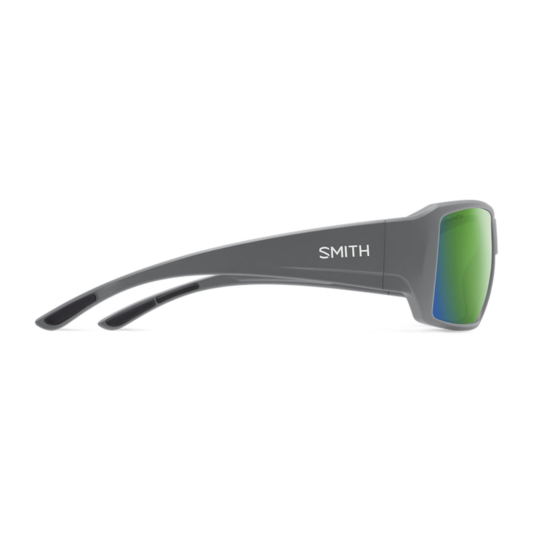 Smith Guide's Choice S Sunglasses Matte Cement ChromaPop Polarized Green Mirror - Madison River Fishing Company