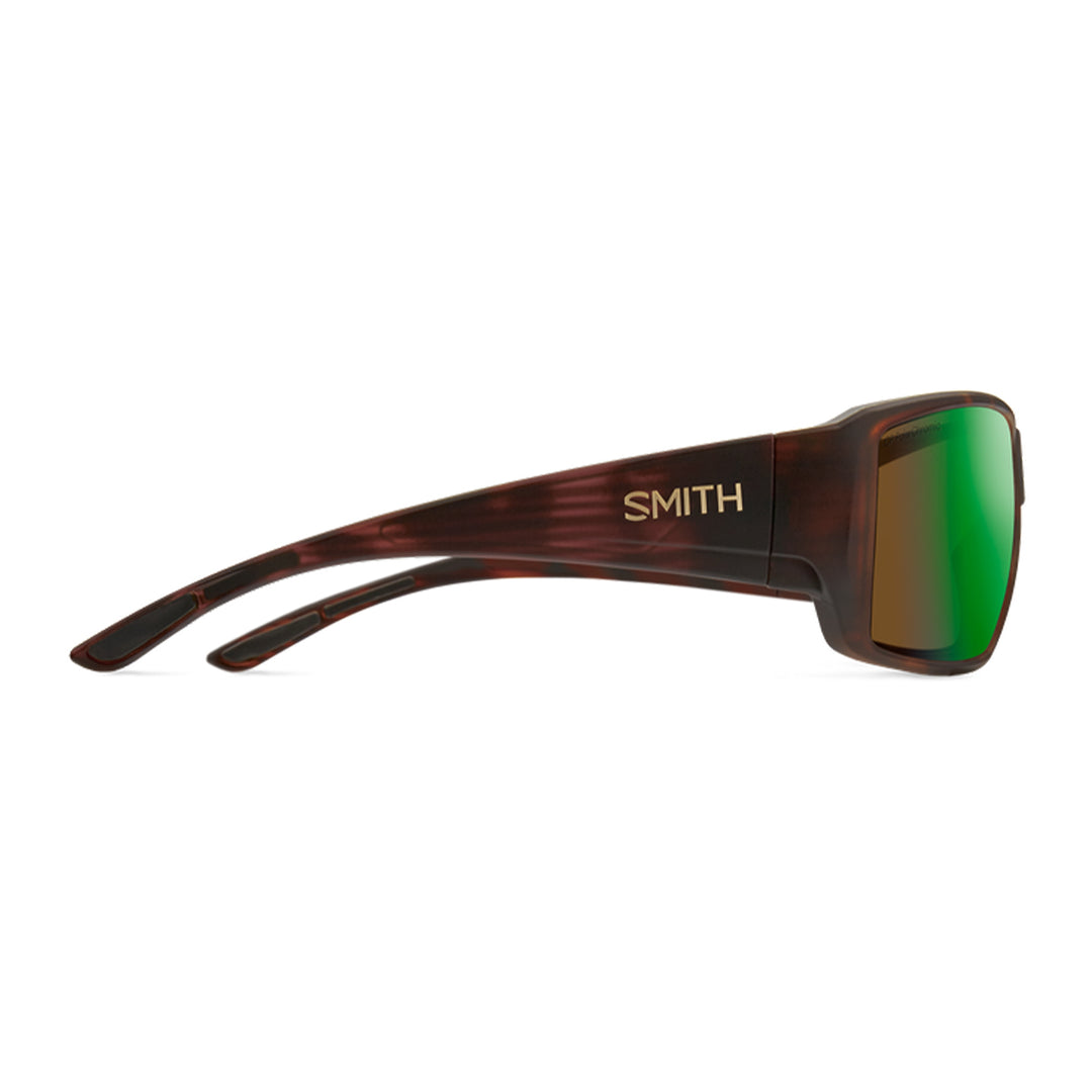 Smith Guide's Choice Sunglasses Matte Tortoise ChromaPop Glass Polarchromic Brown Green Mirror - Madison River Fishing Company