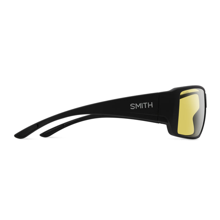 Smith Guide's Choice XL Matte Black ChromaPop Glass Polarized Low Light Yellow - Madison River Fishing Company