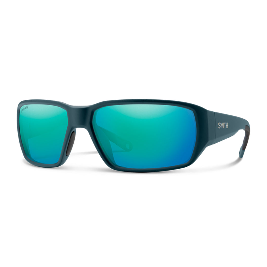 Smith Hookset Sunglasses Matte Pacific ChromaPop Glass Polarized Opal Mirror - Madison River Fishing Company