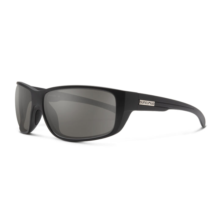 Suncloud Milestone Sunglasses Matte Black Polarized Gray - Madison River Fishing Company