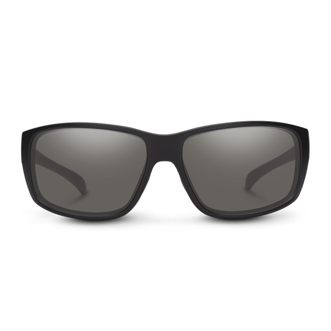 Suncloud Milestone Sunglasses Matte Black Polarized Gray