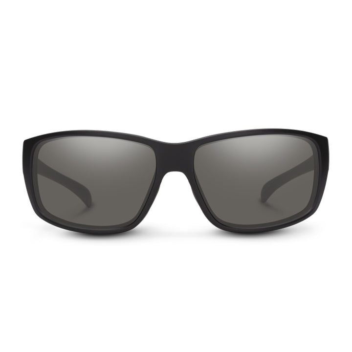 Suncloud Milestone Sunglasses Matte Black Polarized Gray - Madison River Fishing Company