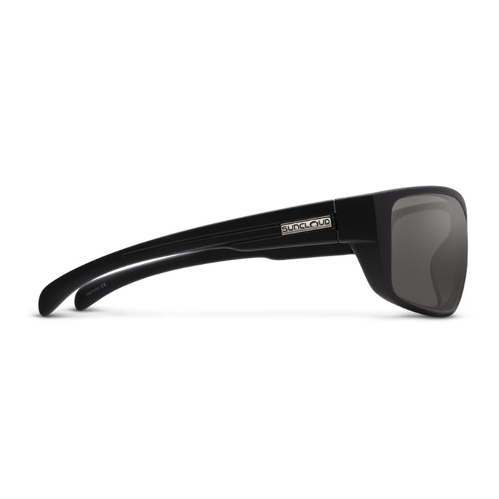 Suncloud Milestone Sunglasses Matte Black Polarized Gray