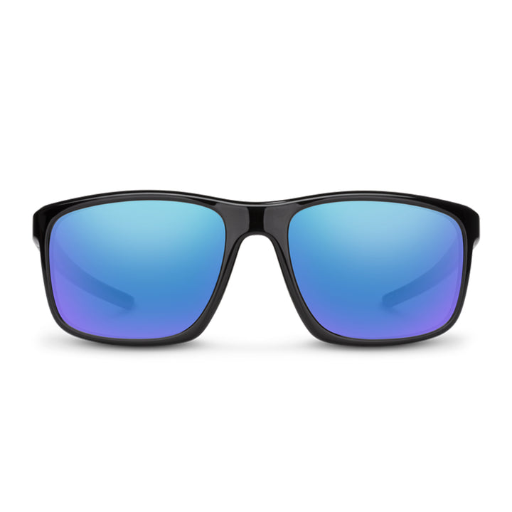 Suncloud Respek Black Polarized Blue Mirror - Madison River Fishing Company