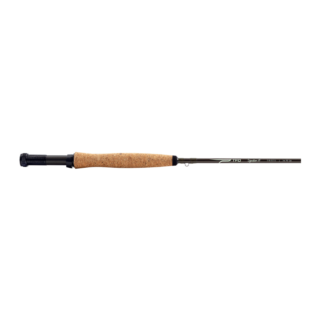 3 piece fly fishing rod The Little River Series The rod and reel combo comes with 2 dry flies a carrying case for protecting your fishing gear while travelling in the car or while its in storage between fishing trips. TFO Signature III Fly Rod