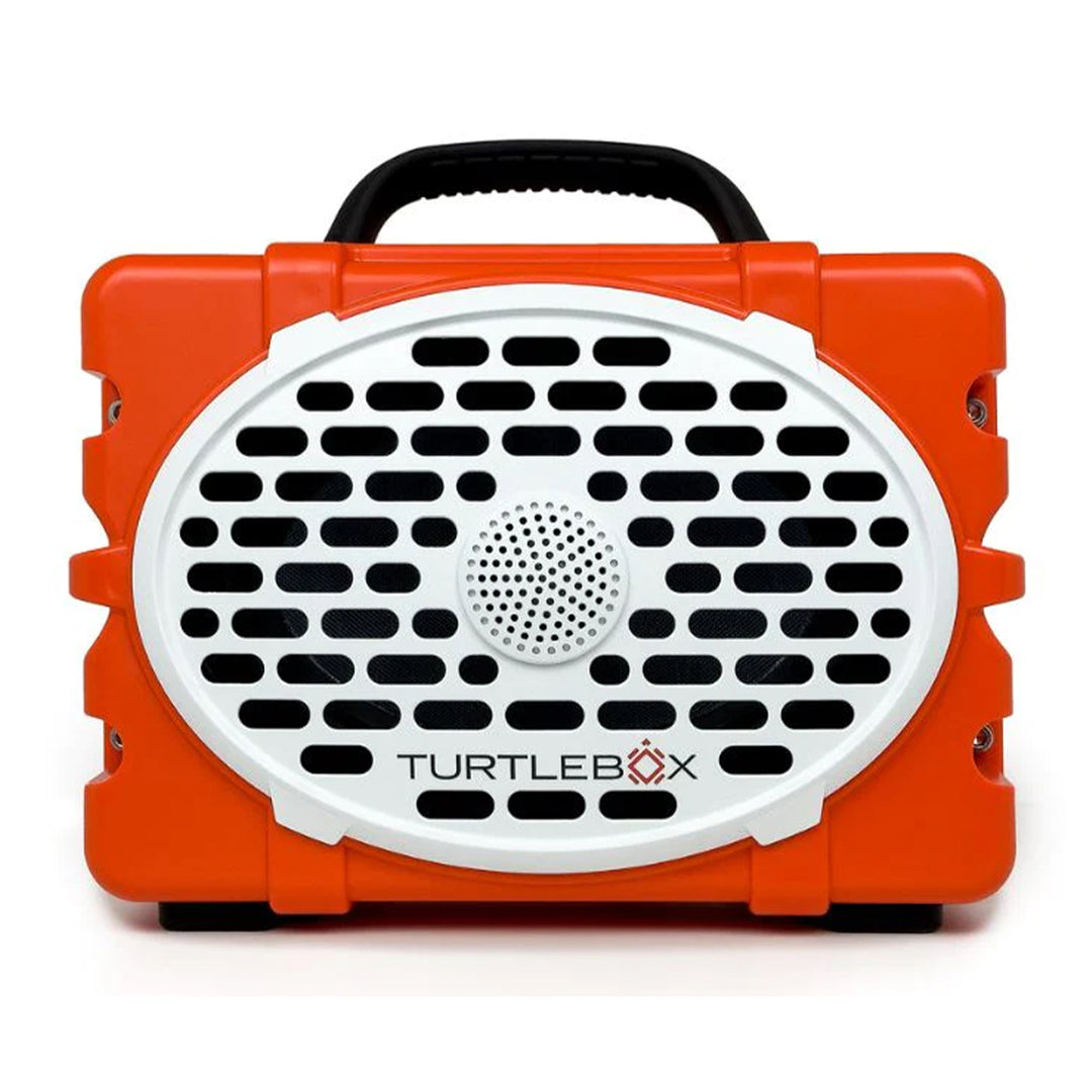 Turtlebox Gen 2 Speaker Orange and White