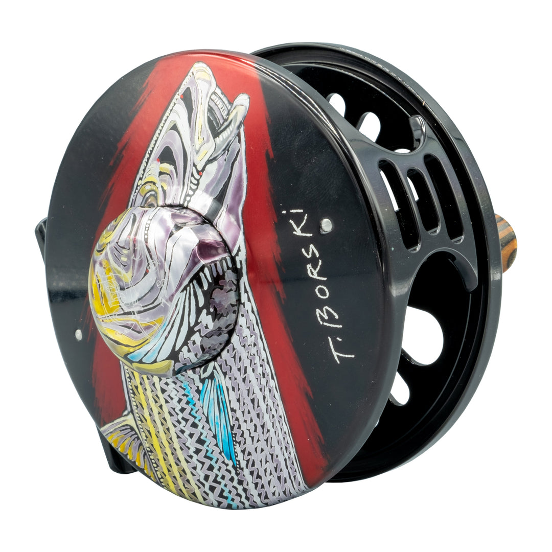 abel super 7 8n fly reel USED Abel Super 7/8 QC Limited Edition T. Borski Bonefish 52/100 Fly Reel w/ Spool