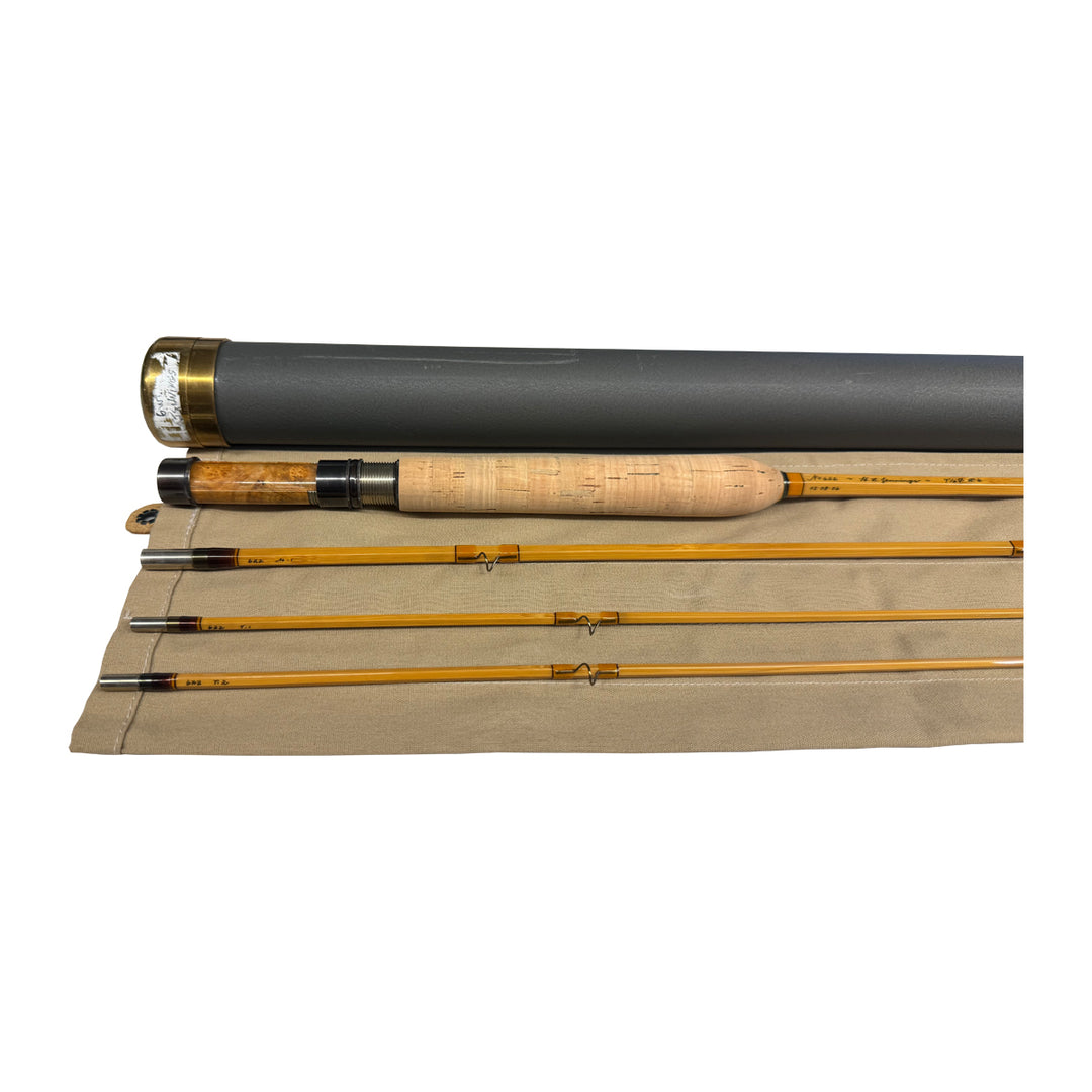 USED Homer Jennings Bamboo Fly Rod 5/6wt - 7'6" - 3pc w/2nd Tip #622