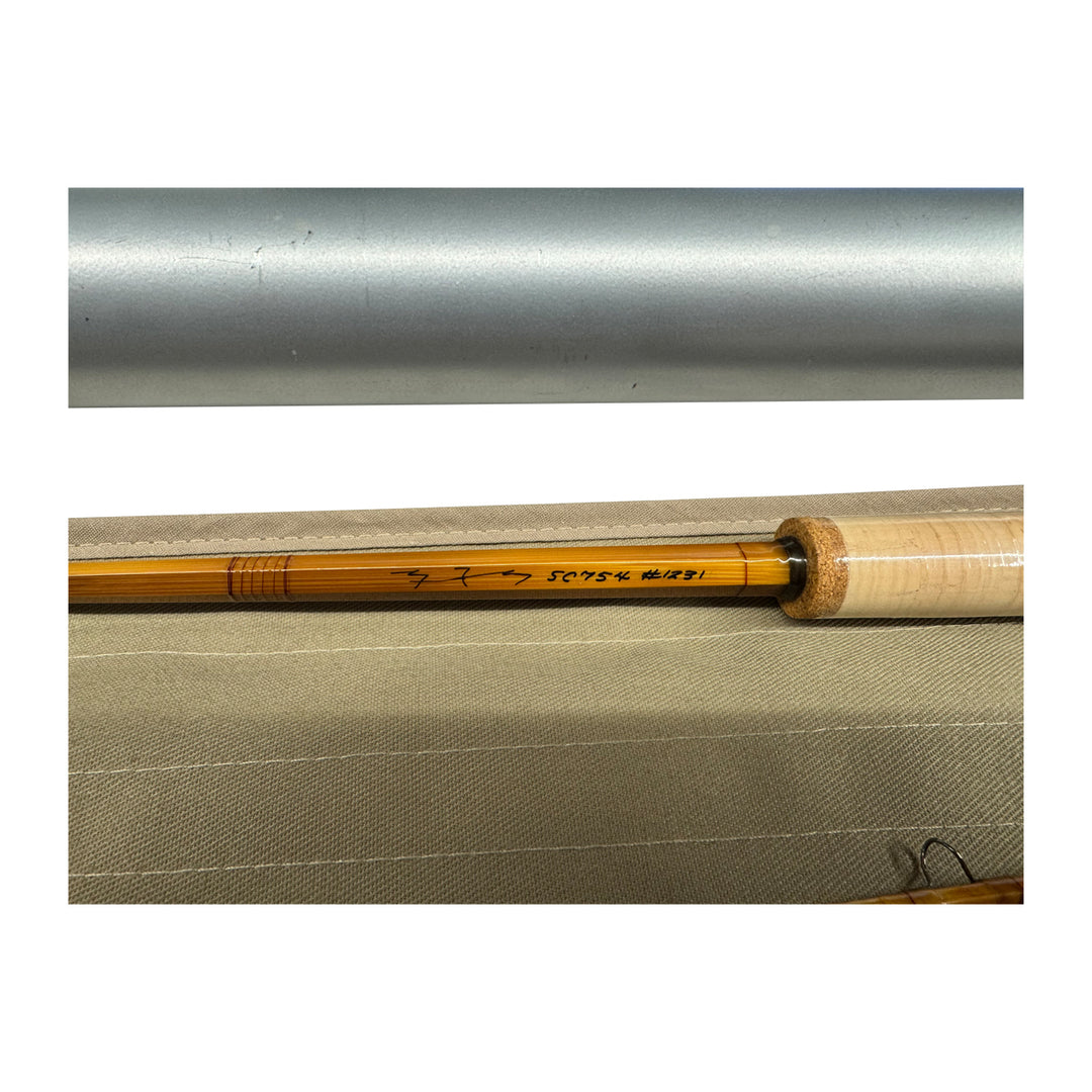 USED Scott (B. Ramanauskas) Bamboo Fly Rod 4wt - 7'5" - 2pc w/2nd Tip #1231