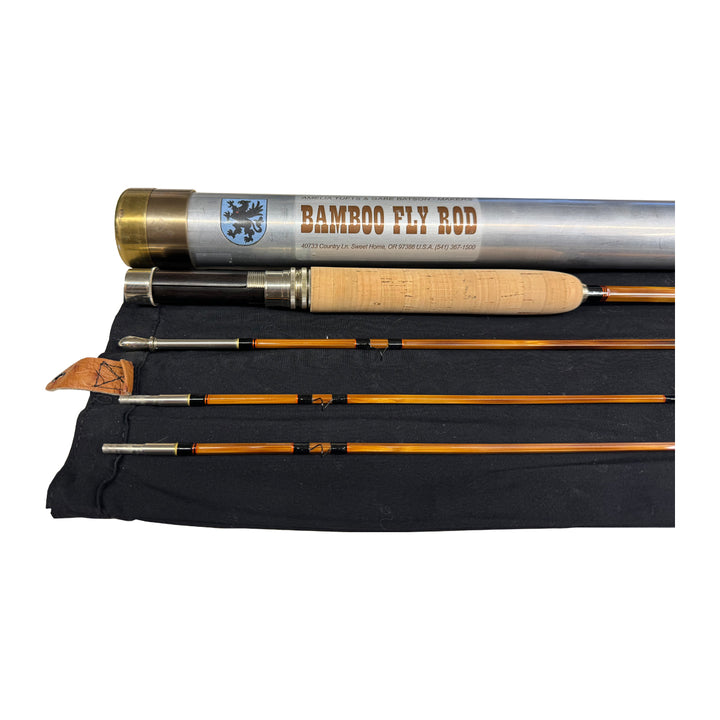 USED Tufts & Batson Bamboo Fly Rod 5wt - 8'0" - 3pc w/2nd Tip